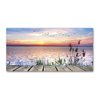 Cuadro metacrilato horizontal Lago Oeste