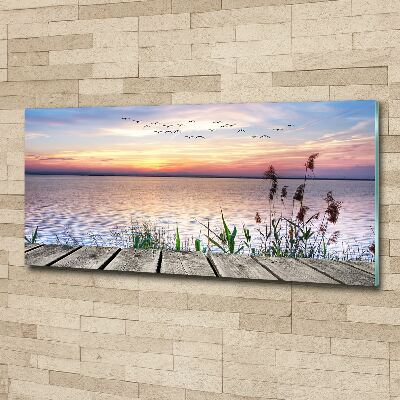 Cuadro metacrilato horizontal Lago Oeste