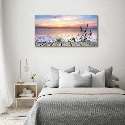 Cuadro metacrilato horizontal Lago Oeste
