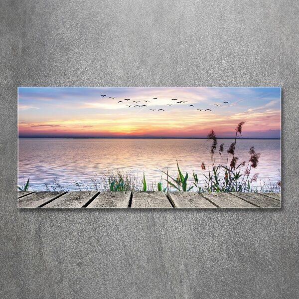 Cuadro metacrilato horizontal Lago Oeste