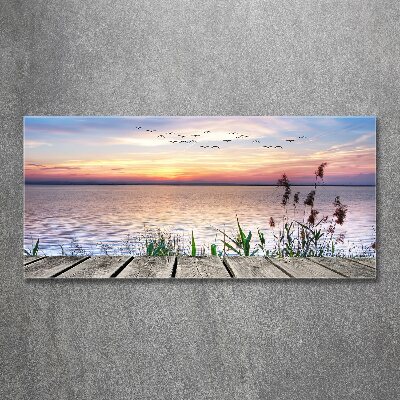 Cuadro metacrilato horizontal Lago Oeste