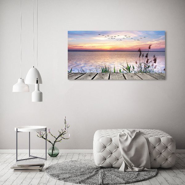 Cuadro metacrilato horizontal Lago Oeste