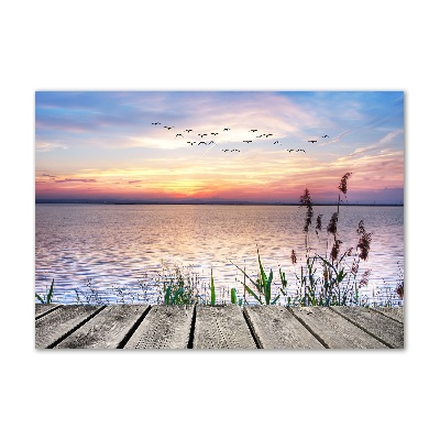Cuadro metacrilato horizontal Lago Oeste