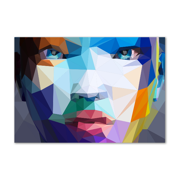 Foto en metacrilato horizontal Mujer abstracta