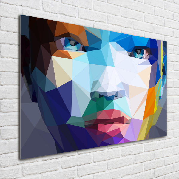 Foto en metacrilato horizontal Mujer abstracta