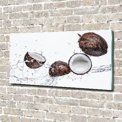 Foto en metacrilato horizontal Coco con agua