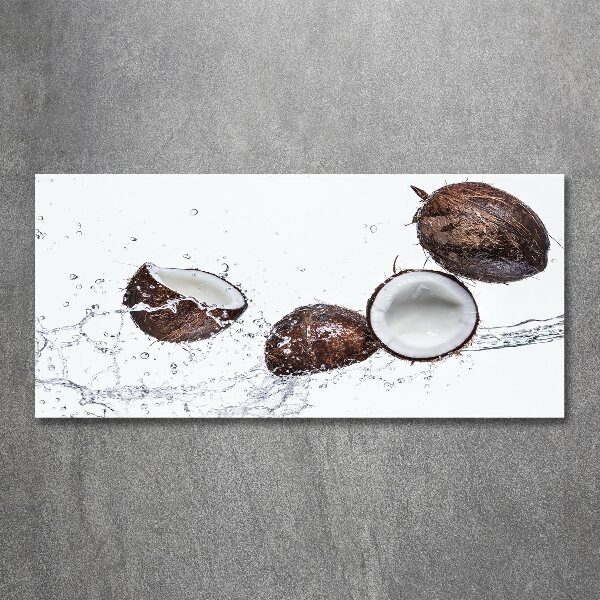Foto en metacrilato horizontal Coco con agua