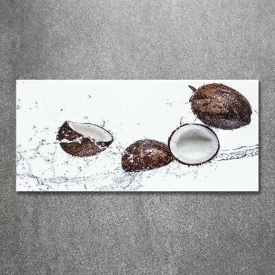 Foto en metacrilato horizontal Coco con agua