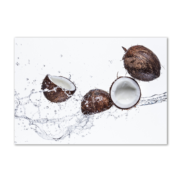 Foto en metacrilato horizontal Coco con agua