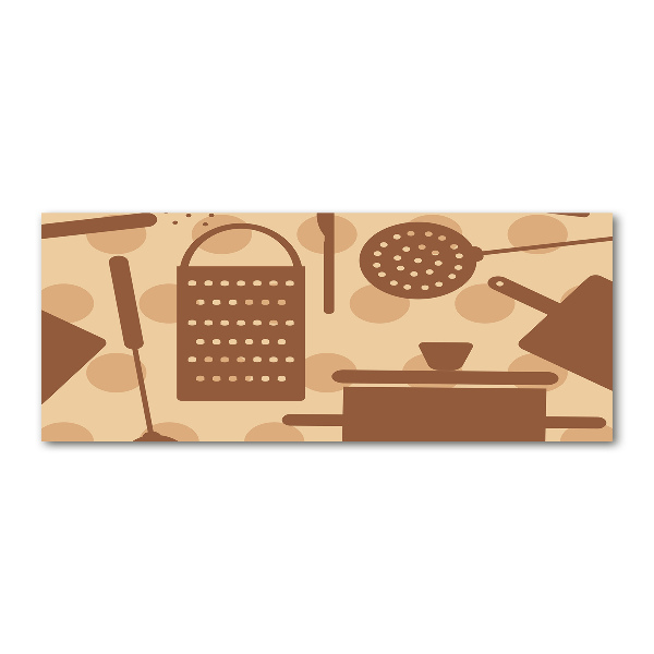 Foto en metacrilato horizontal Utensilios de cocina