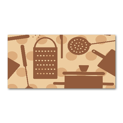 Foto en metacrilato horizontal Utensilios de cocina