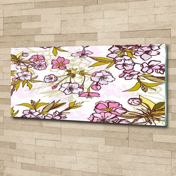 Obraz zdjęcie szkło akryl Kwiaty wiśni