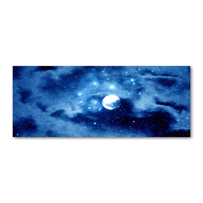 Cuadro acrílico horizontal Luna llena