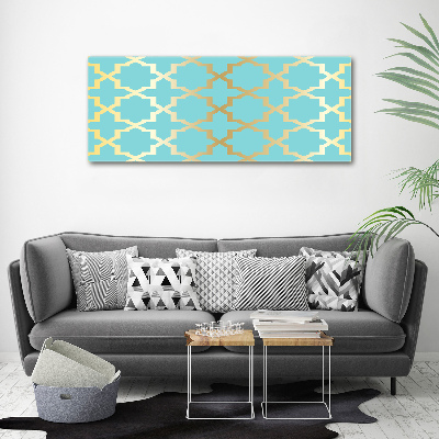Cuadro metacrilato horizontal Patrón árabe