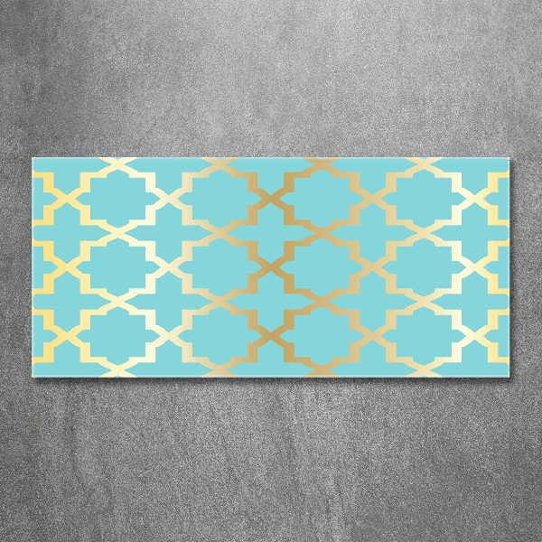 Cuadro metacrilato horizontal Patrón árabe