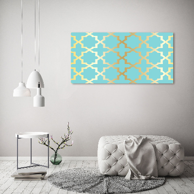 Cuadro metacrilato horizontal Patrón árabe