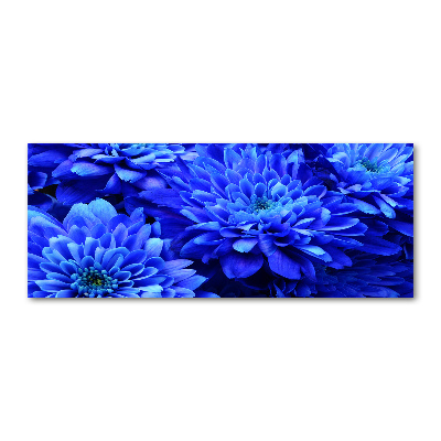 Cuadro metacrilato horizontal Aster azul