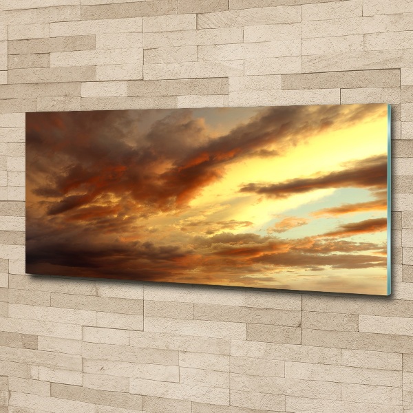 Pintura en acrílico horizontal Amanecer