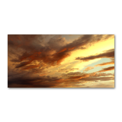 Pintura en acrílico horizontal Amanecer