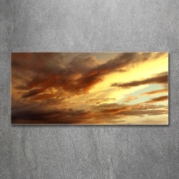 Pintura en acrílico horizontal Amanecer