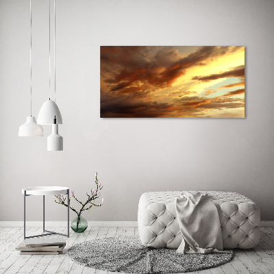 Pintura en acrílico horizontal Amanecer