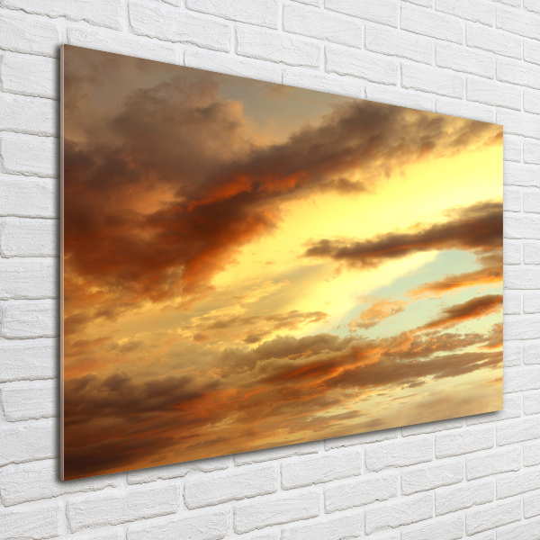 Pintura en acrílico horizontal Amanecer