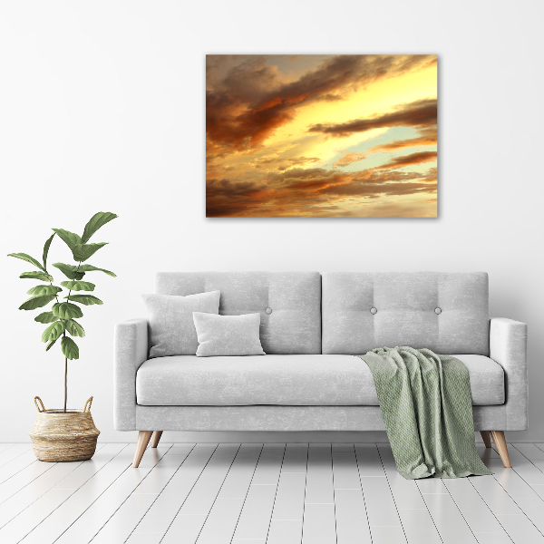Pintura en acrílico horizontal Amanecer