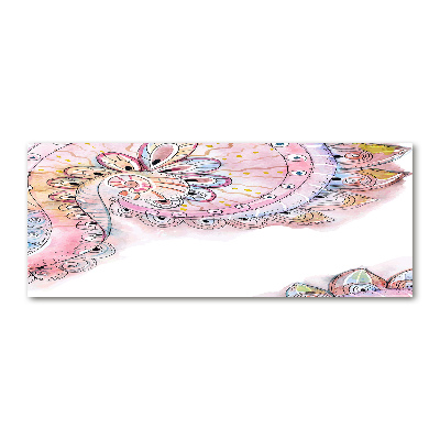 Pintura en acrílico horizontal Patrón abstracto