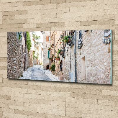 Foto obraz szkło akryl Miejska aleja