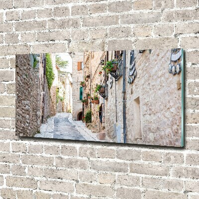 Foto obraz szkło akryl Miejska aleja