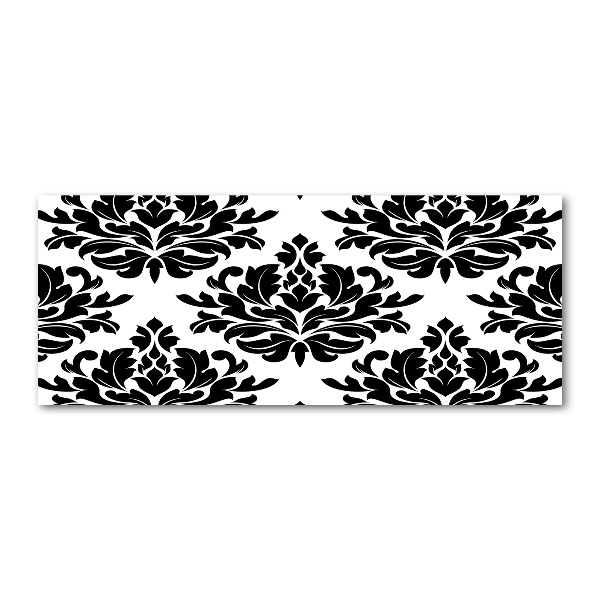 Pintura en acrílico horizontal Fondo de adornos