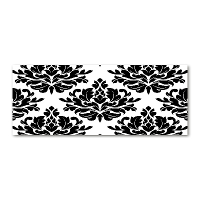 Pintura en acrílico horizontal Fondo de adornos