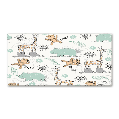 Cuadro metacrilato horizontal Animales