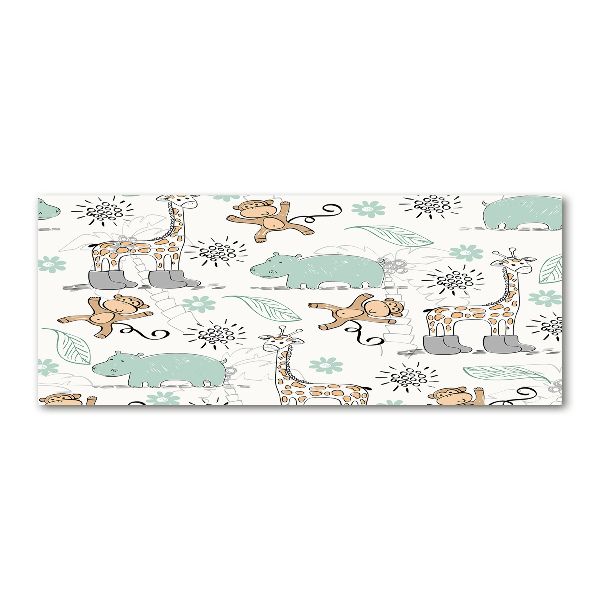 Cuadro metacrilato horizontal Animales