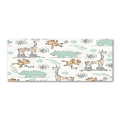 Cuadro metacrilato horizontal Animales