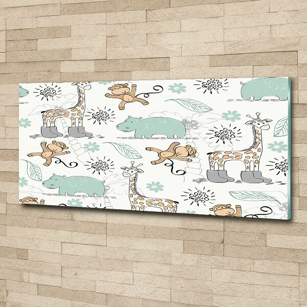 Cuadro metacrilato horizontal Animales