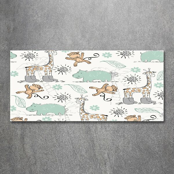 Cuadro metacrilato horizontal Animales