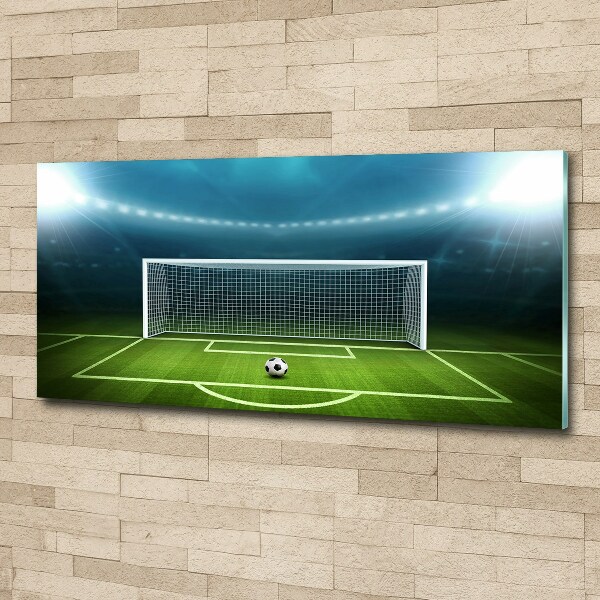 Pintura en acrílico horizontal Estadio