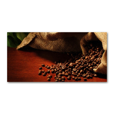 Foto en metacrilato horizontal Granos de café