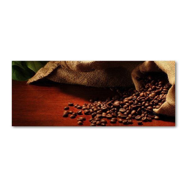Foto en metacrilato horizontal Granos de café