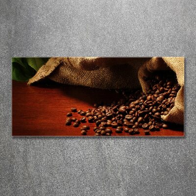 Foto en metacrilato horizontal Granos de café