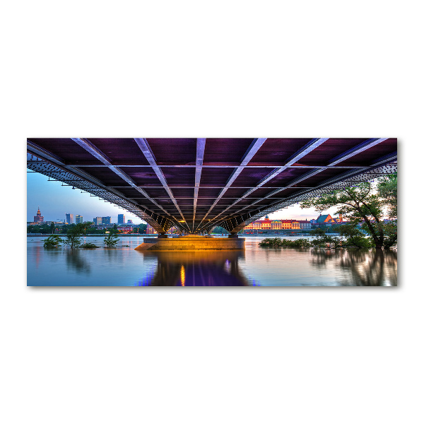 Cuadro metacrilato horizontal Puente en Varsovia