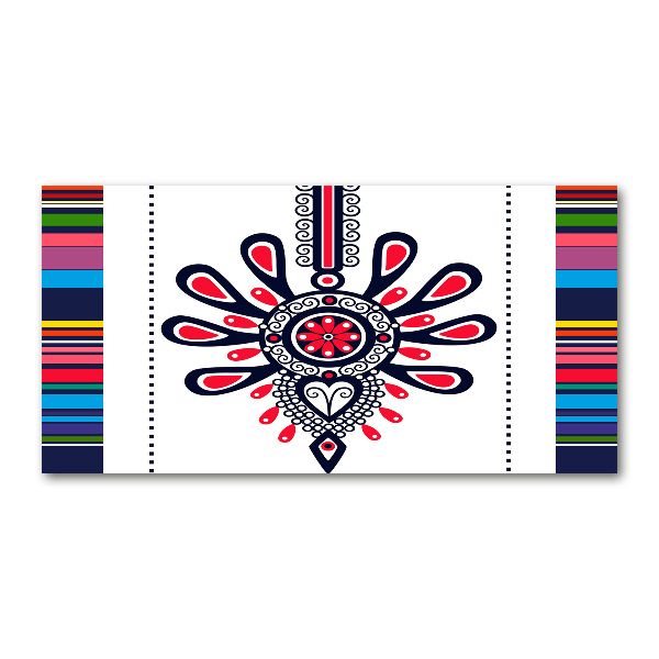 Foto en metacrilato horizontal Patrón popular polaco