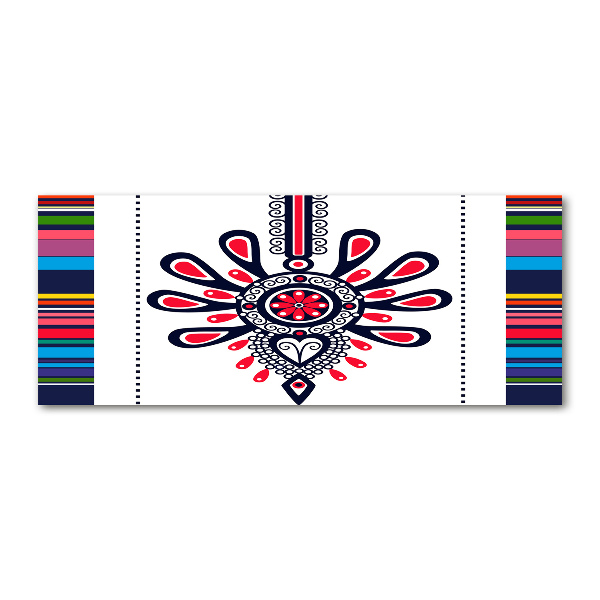 Foto en metacrilato horizontal Patrón popular polaco