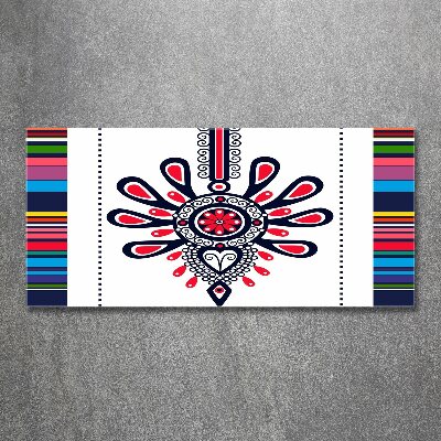 Foto en metacrilato horizontal Patrón popular polaco