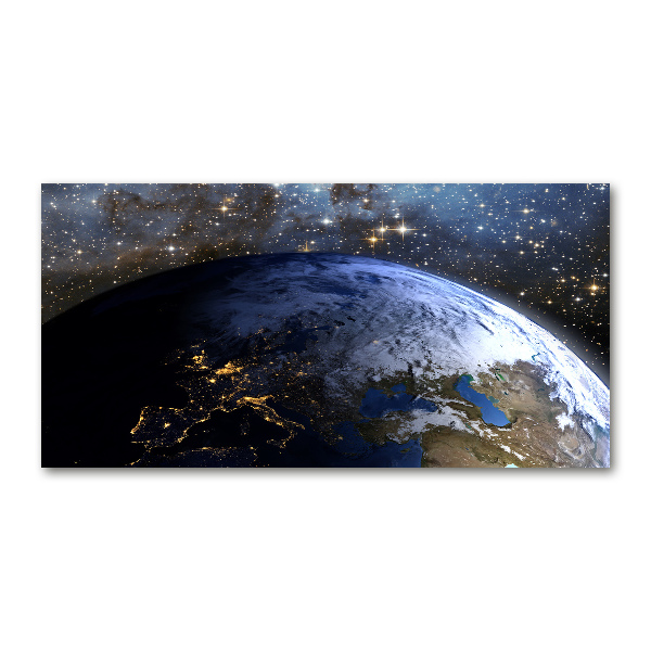 Cuadro metacrilato horizontal Planeta Tierra