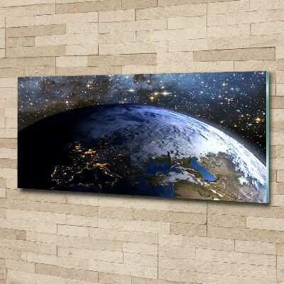 Cuadro metacrilato horizontal Planeta Tierra