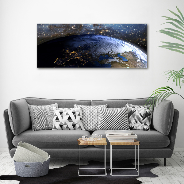 Cuadro metacrilato horizontal Planeta Tierra
