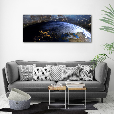 Cuadro metacrilato horizontal Planeta Tierra