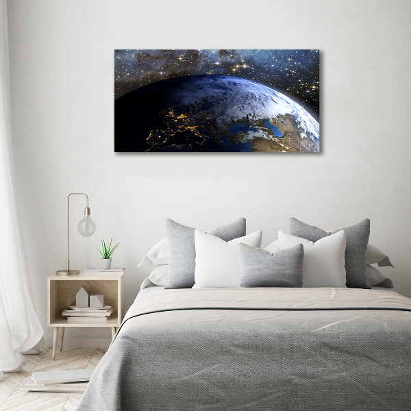 Cuadro metacrilato horizontal Planeta Tierra
